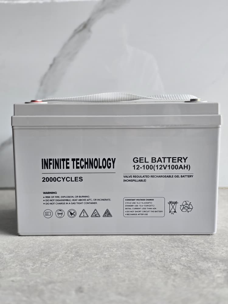 Bateria de Gel 12V 100Ah Infinite Technology - Importaciones Directas Lara Barquisimeto