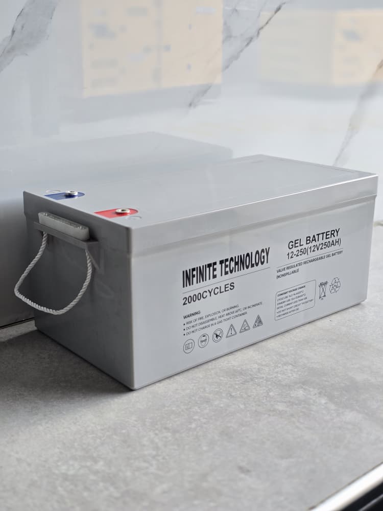 Batería de GEL 12V 250Ah – Infinite Technology® (Ciclo Profundo)