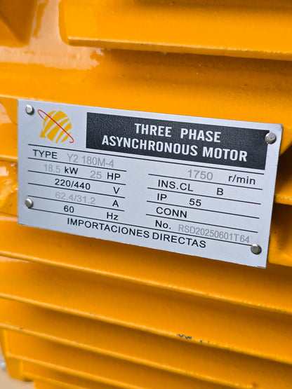 25 HP trifasico (baja)