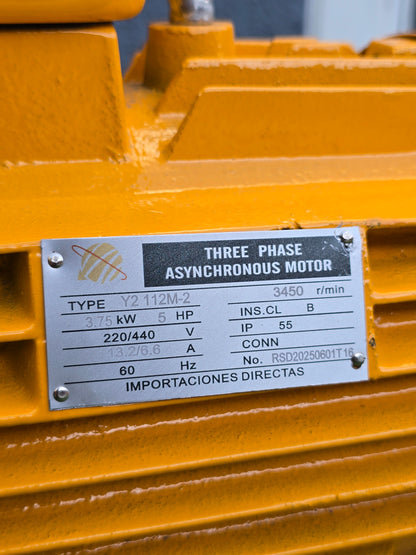 5 HP trifasico (alta)