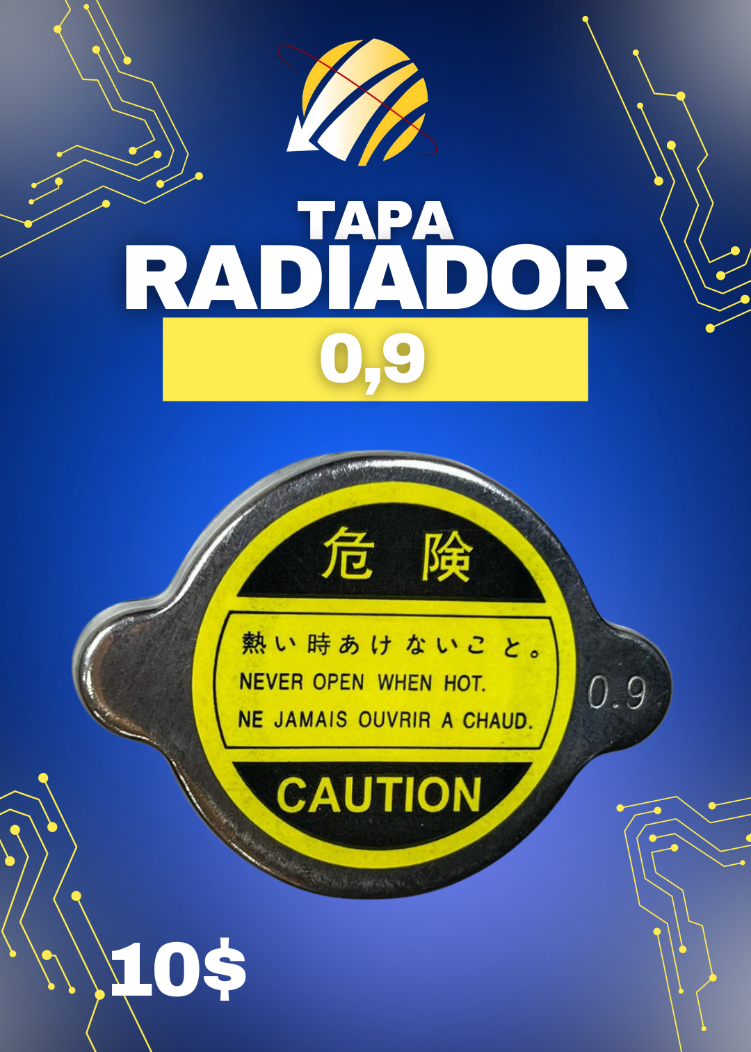 Tapa radiador