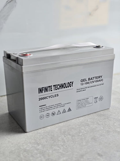 Bateria de GEL Ciclo Profundo Infinite Technology - Envio a toda Venezuela desde Barquisimeto