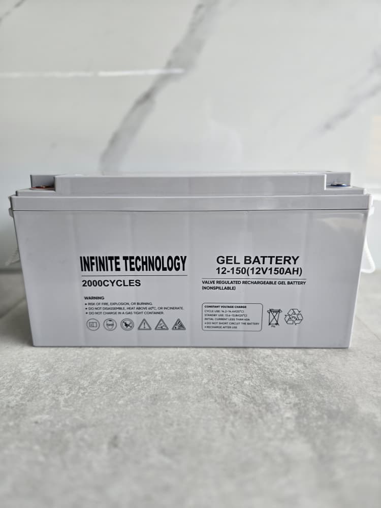 Batería de GEL 12V 150Ah – Infinite Technology® (Ciclo Profundo)