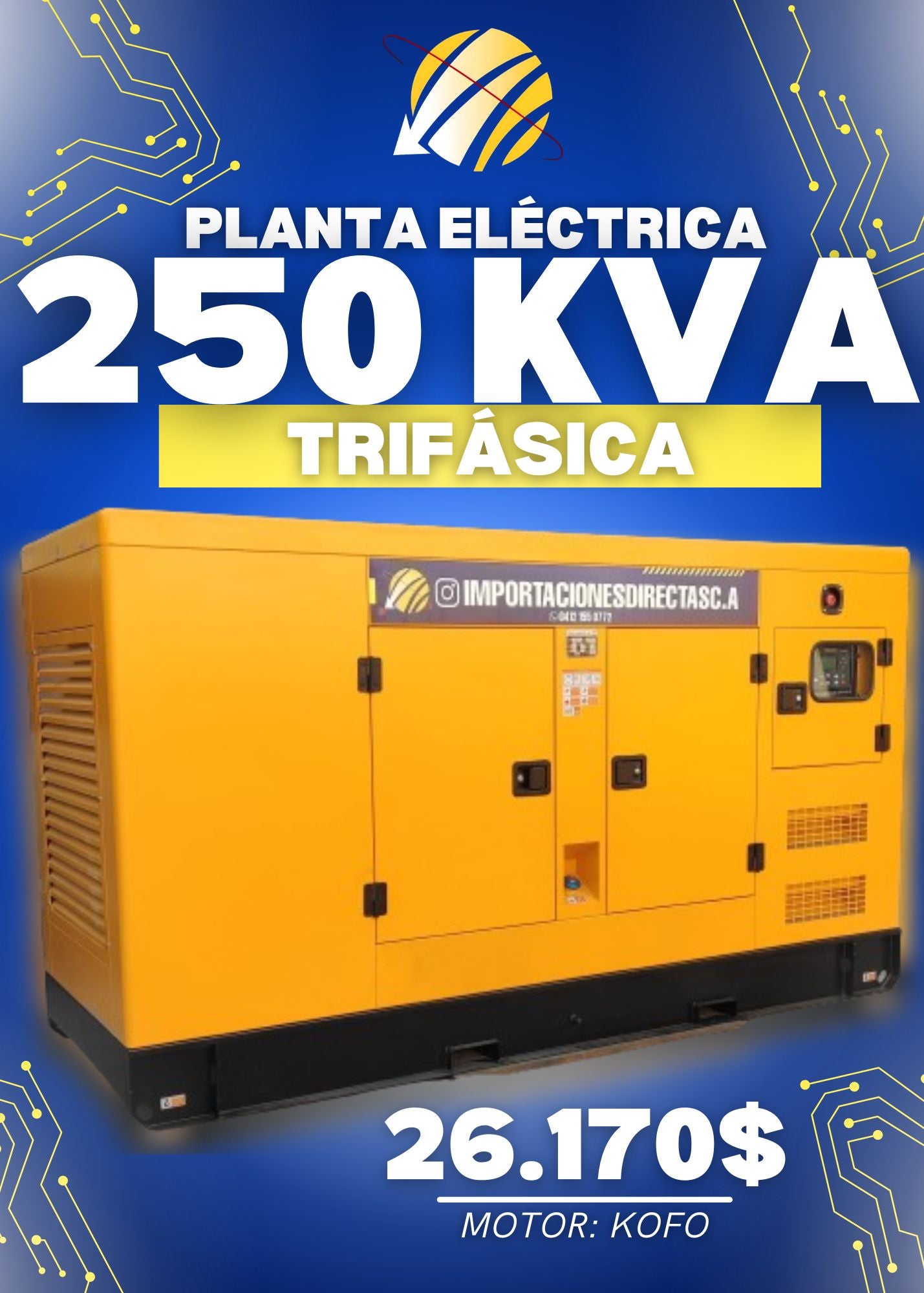 250kva (trifasica)